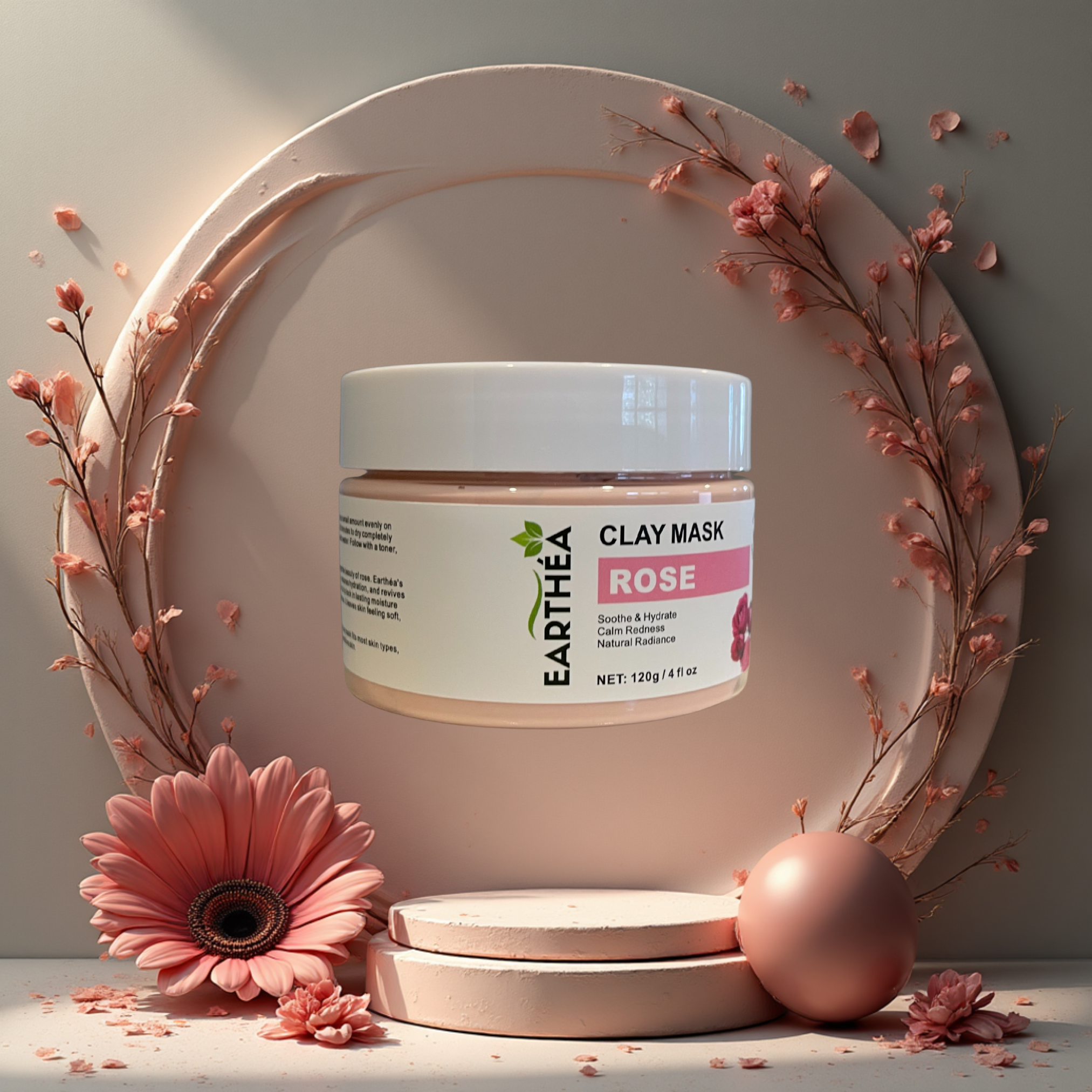 ROSE CLAY MASK