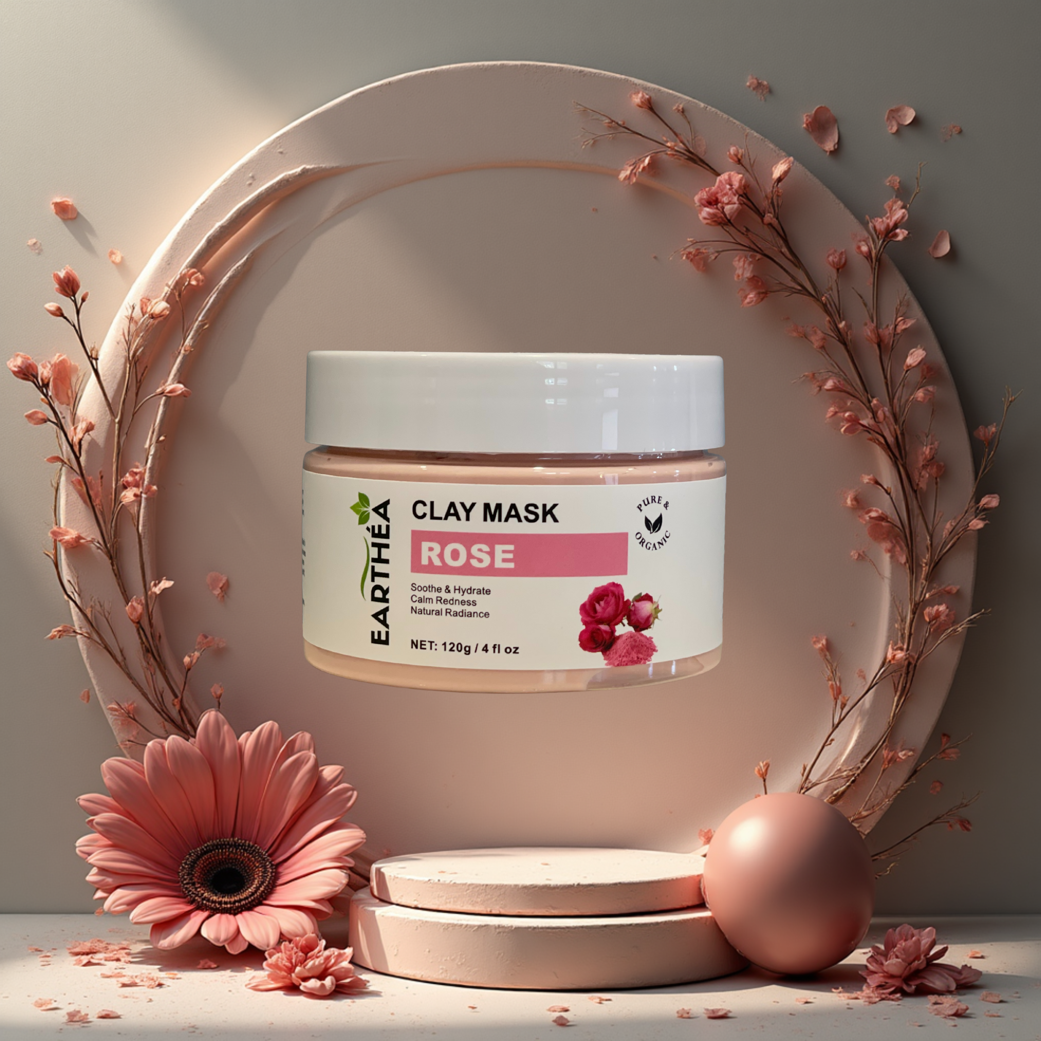 ROSE CLAY MASK