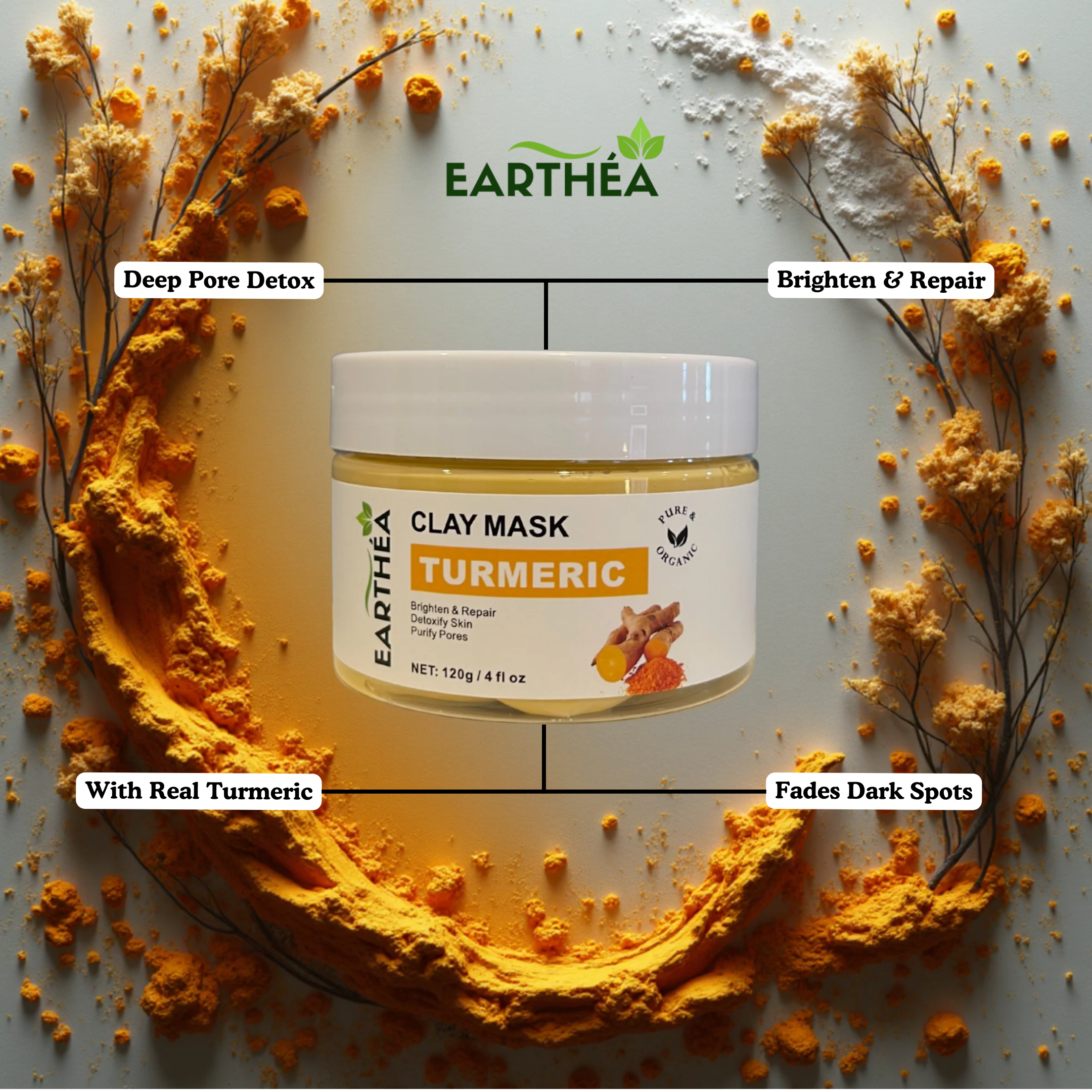 TURMERIC CLAY MASK